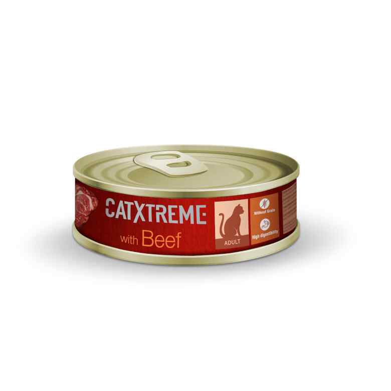 Catxtreme Cat Adult Steril Pate With Beef 170 Gr 